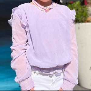 H&M purple shirt NWOT